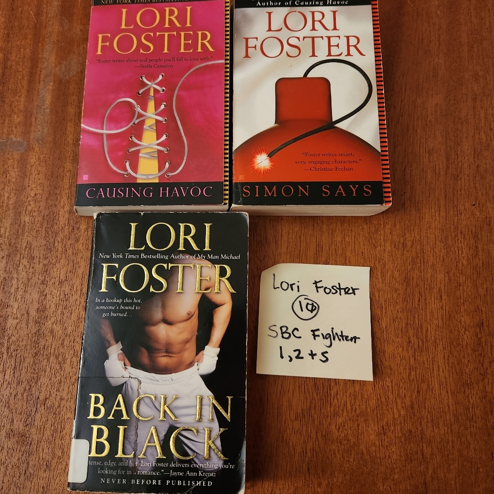 Lori Foster LOT #10 SBC series